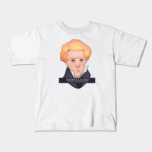 Kierkegaard, Father of Existentialism Kids T-Shirt